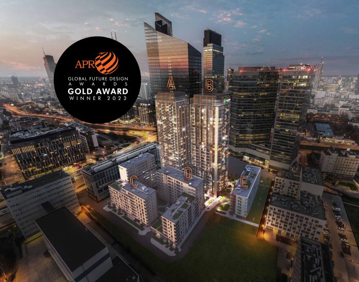 Проект Towarowa Towers здобув звання Gold Winner у конкурсі Global Future Design Awards