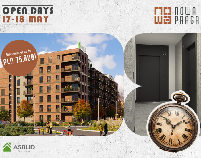 Nowa Praga Open Days 17-18 May!